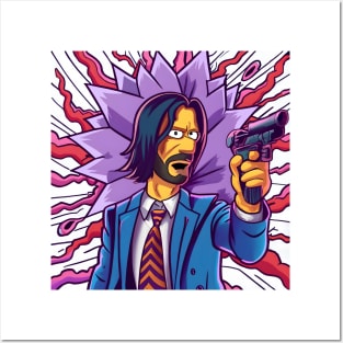 john Wick simpson Posters and Art